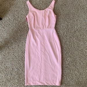 Pink Midi dress